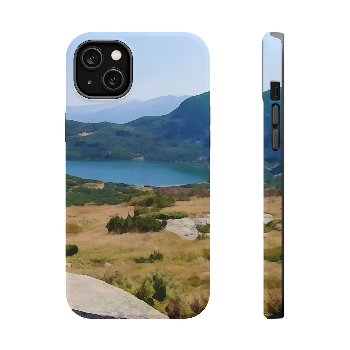 Magnetic Tough Phone Case - Rila Lakes (Variant 5)