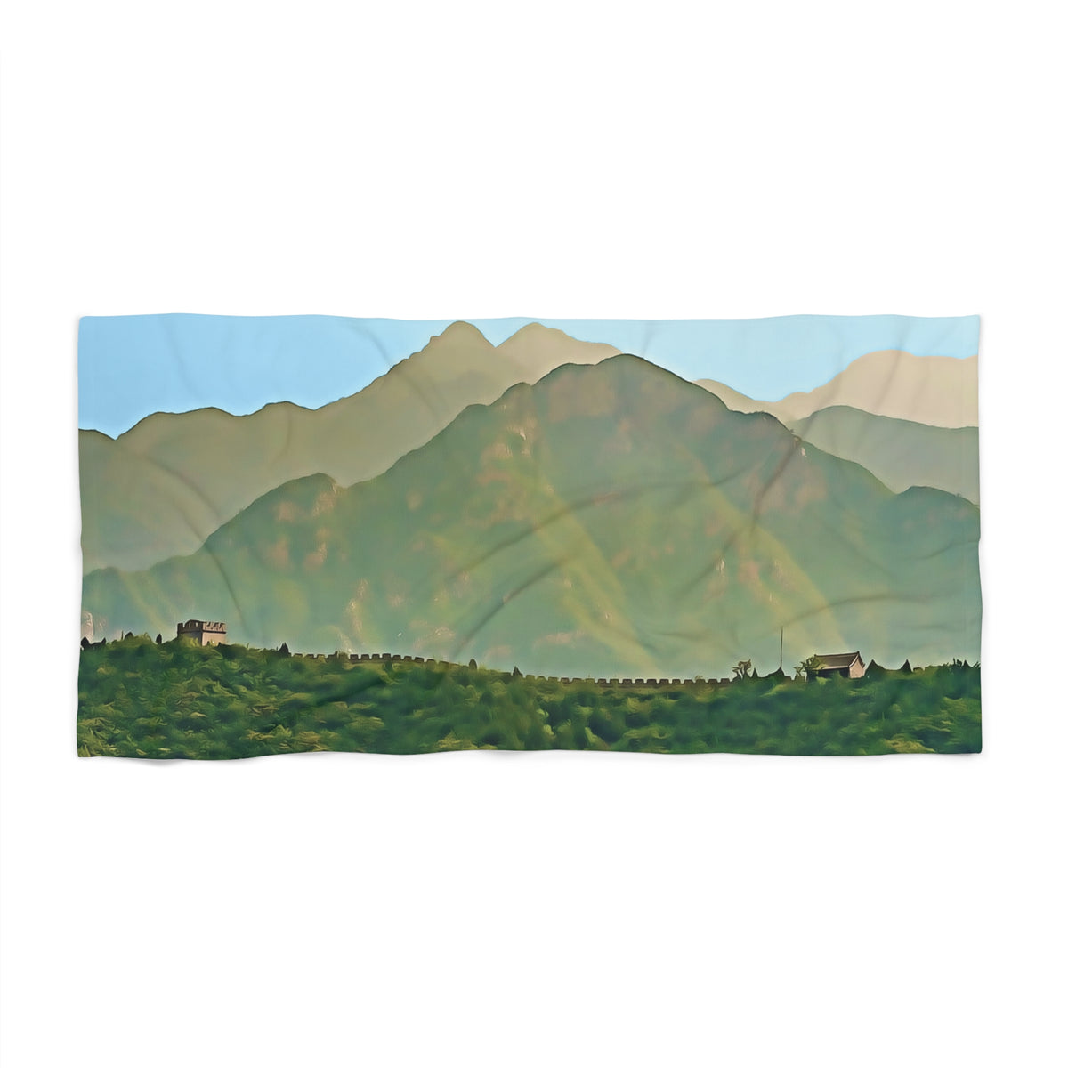 Beach Towel – China's Great Wall (Variant 2)