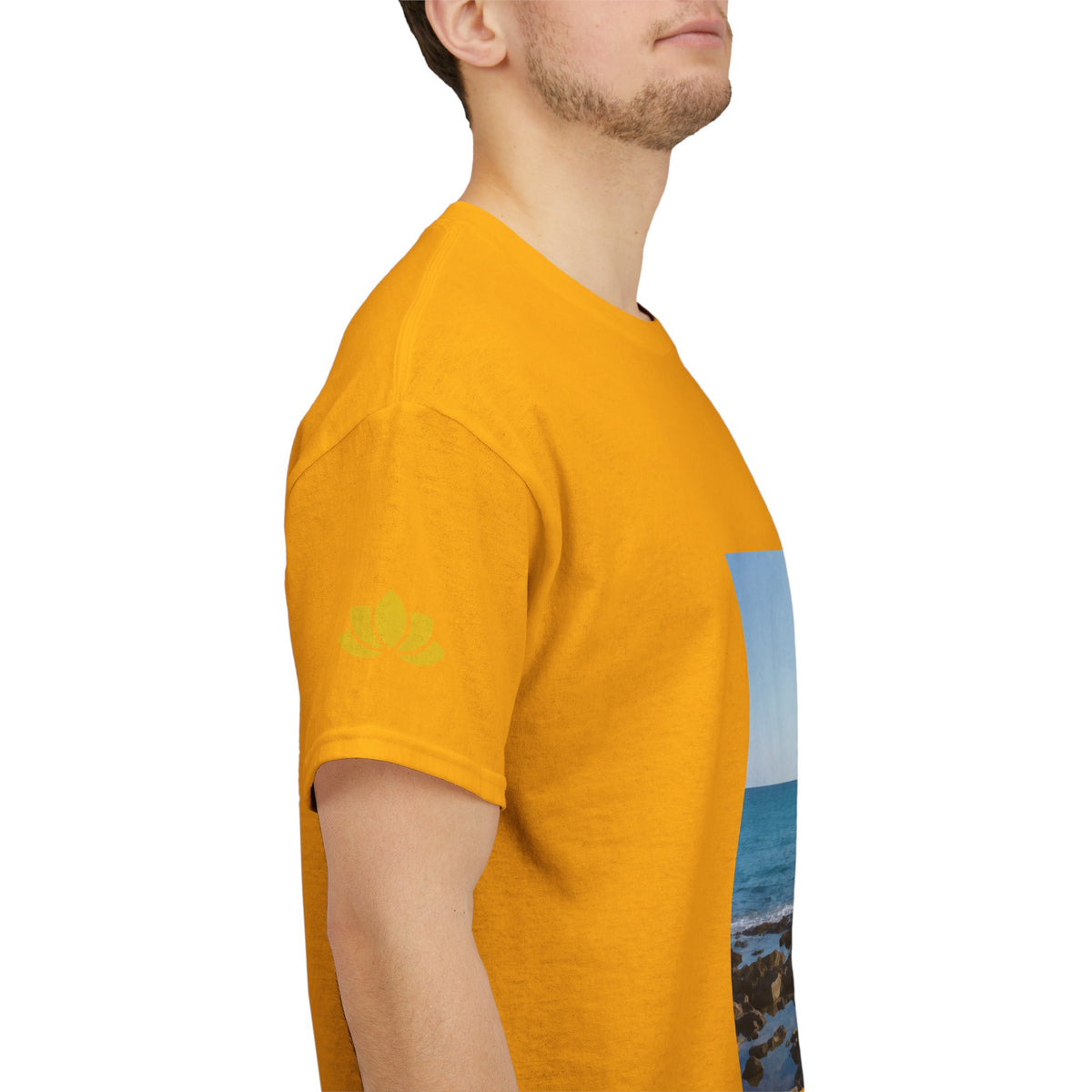 Unisex Heavy Cotton Tee - Sea (Variant 6)