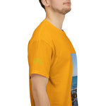 Unisex Heavy Cotton Tee - Sea (Variant 6)