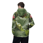 Windbreaker Jacket - Poly Art - Flower of Lotus