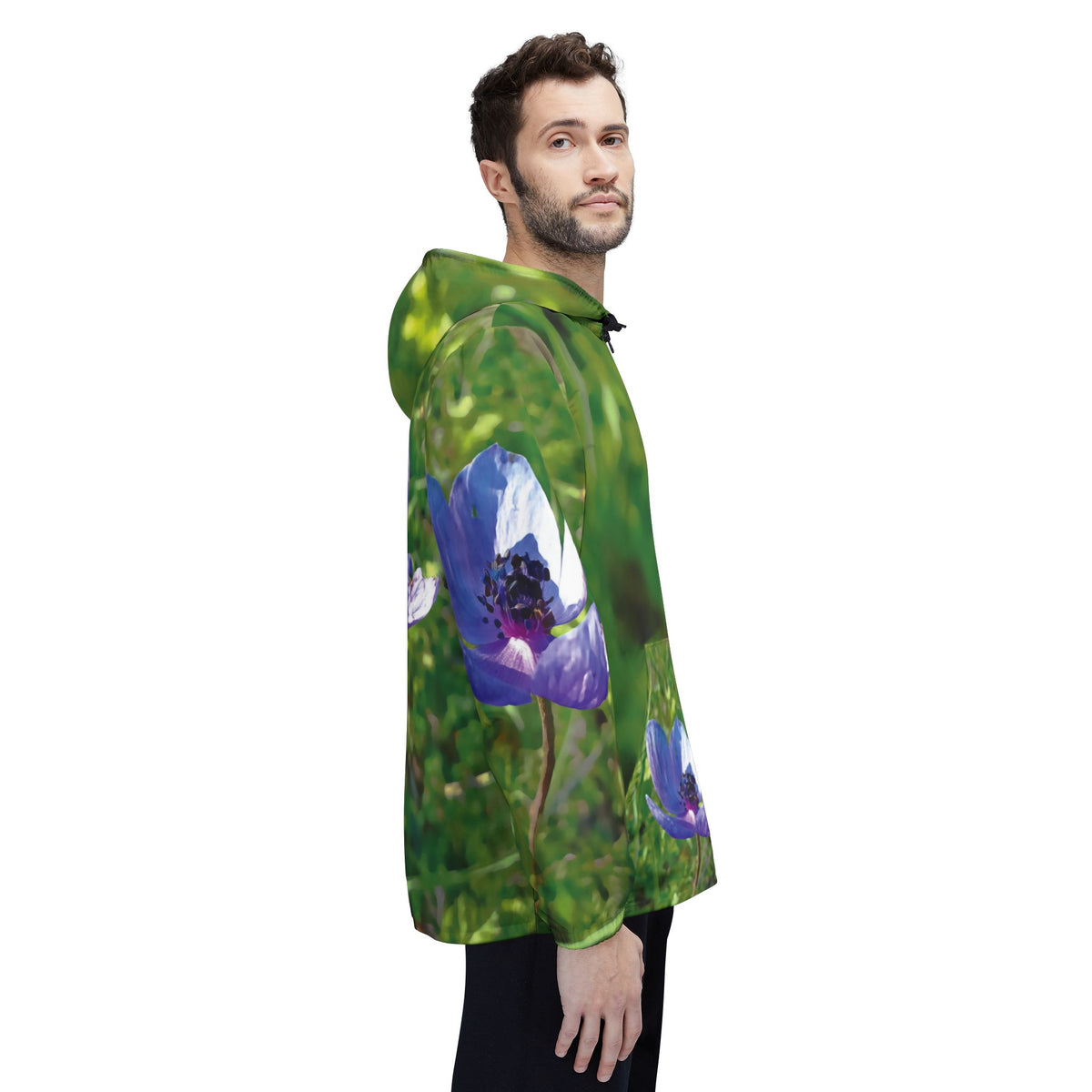 Windbreaker Jacket - Flower of Anemone