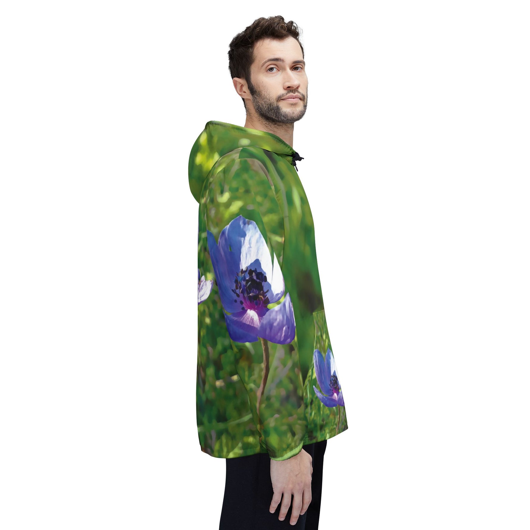 Windbreaker Jacket - Flower of Anemone