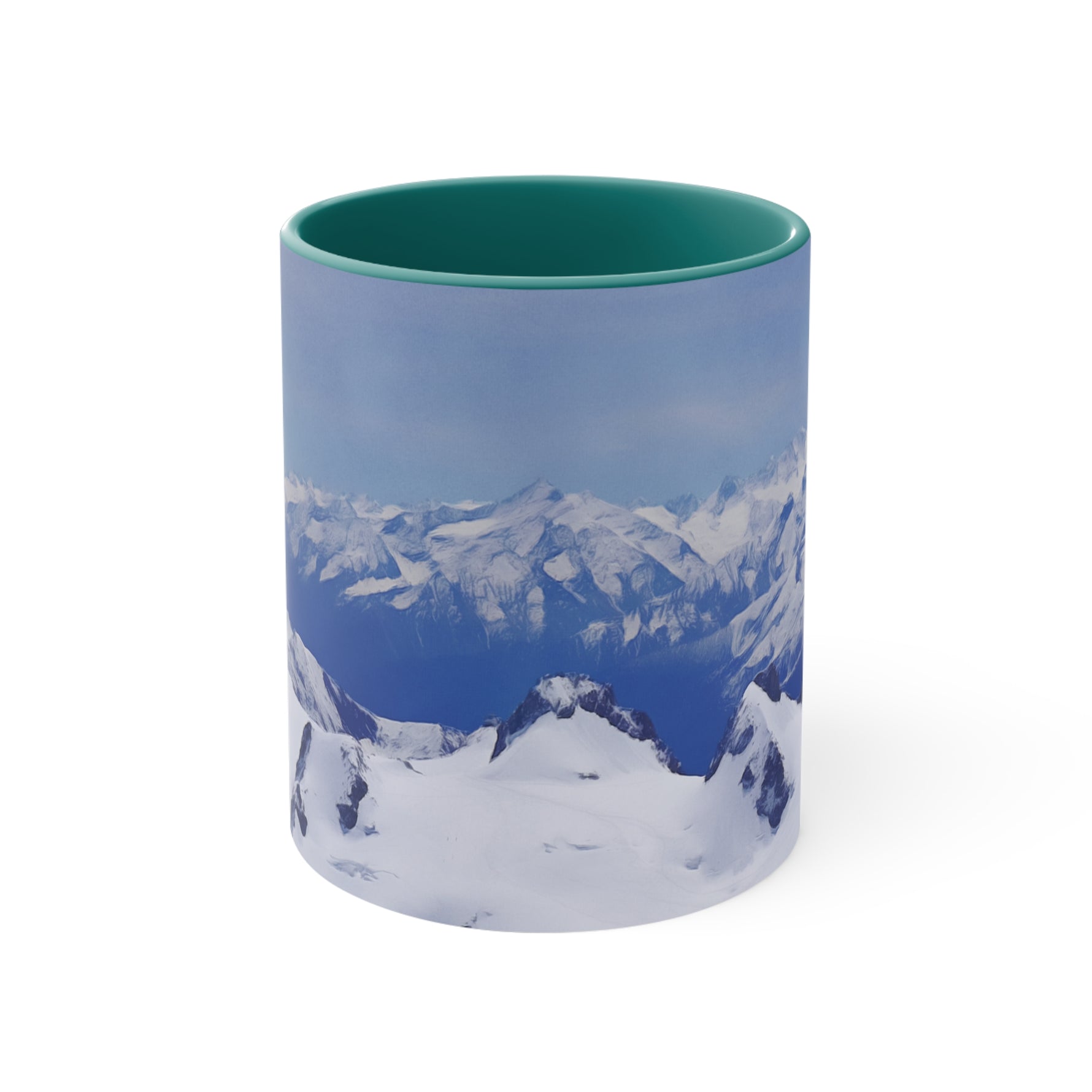 Mug 11oz - View from Mont Blanc, France (Variant 1)