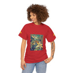 Unisex Heavy Cotton Tee - Poly Art - Flower of Ornithogalum (Variant 2)