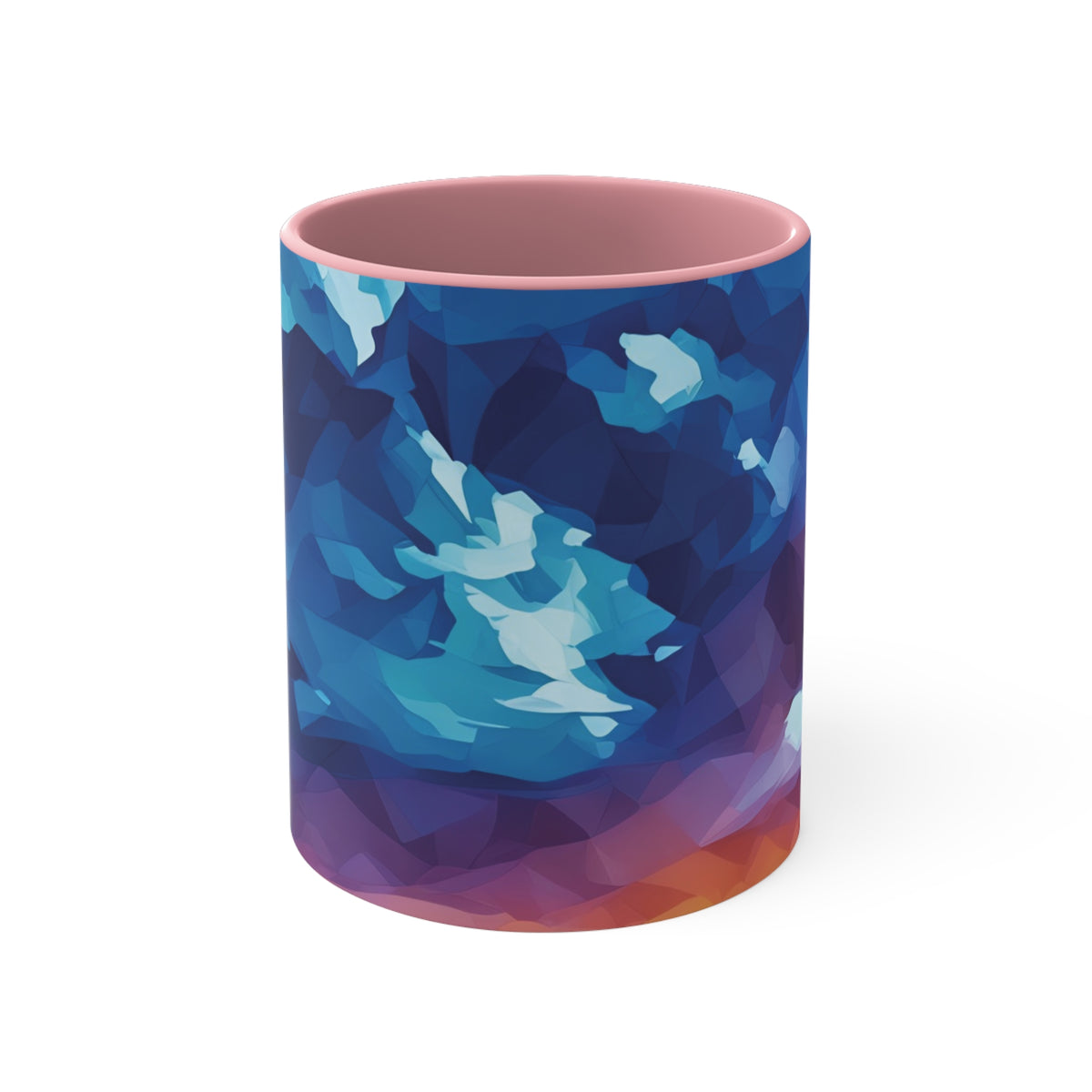 Mug 11oz - Poly Art - Sunset Sky (Variant 2)