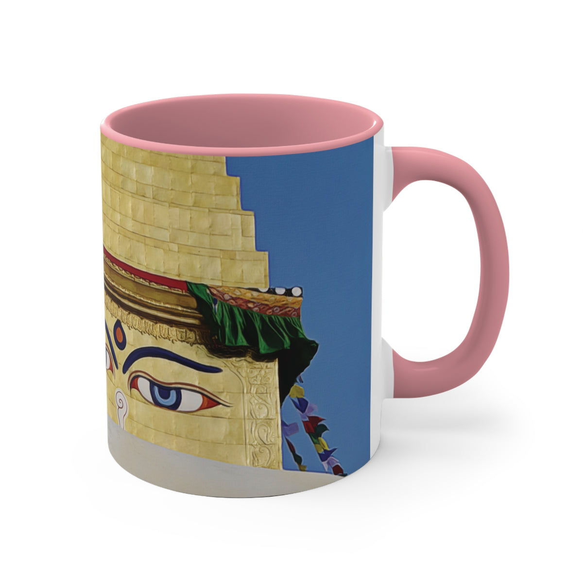 Mug 11oz - Nepal, Stupa with Buddha's Eyes (Variant 2)