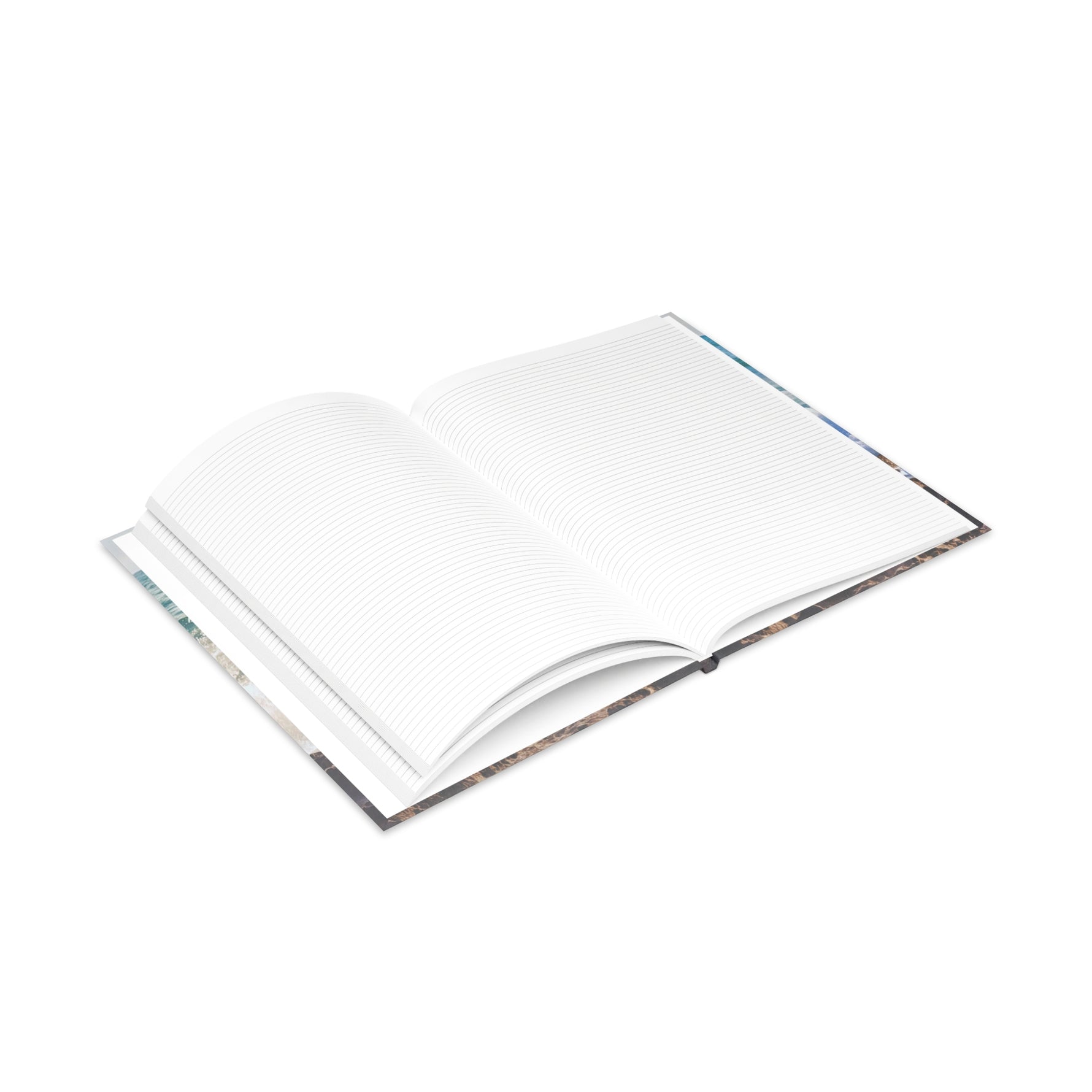 Hardcover Notebook with Puffy Covers - Sea Landscape (Variant 05)
