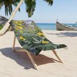 Beach Towel – Poly Art - Flower of Lysimachia (Variant 1)