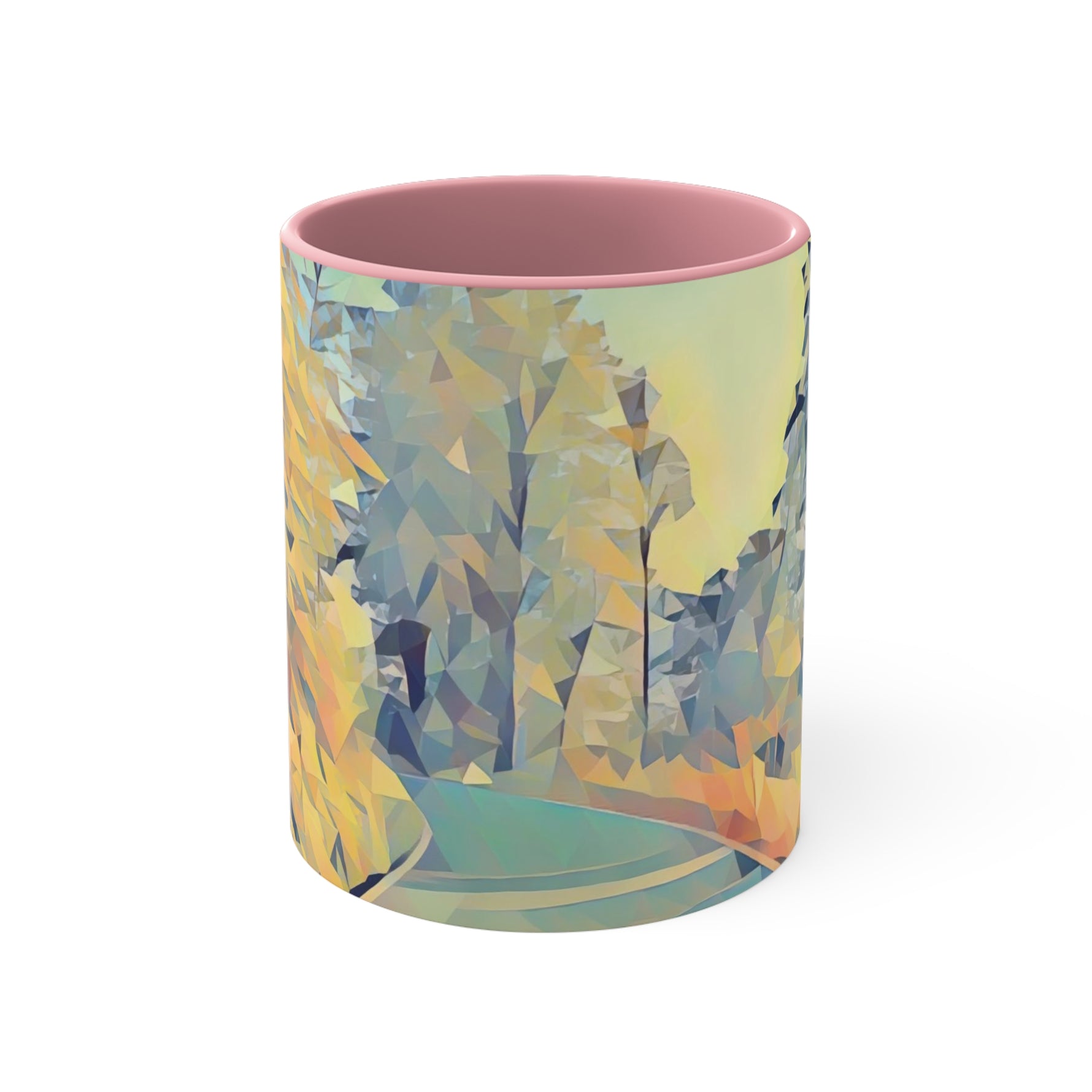 Mug 11oz - Poly Art - Forest (Variant 02)