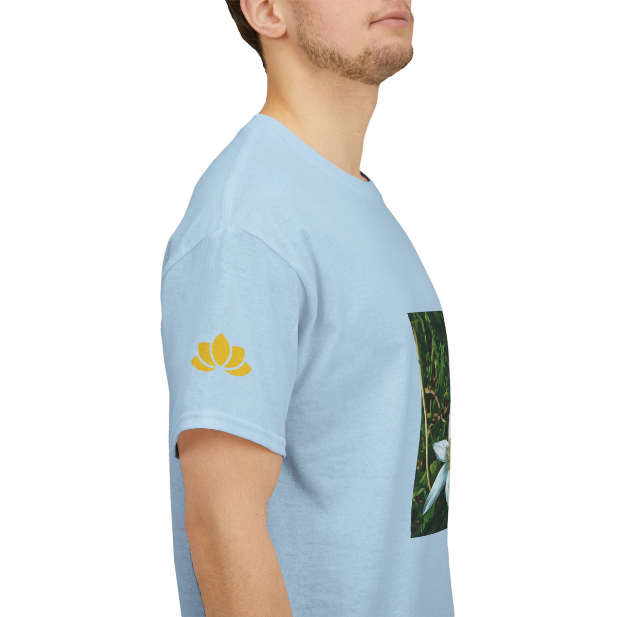 Unisex Heavy Cotton Tee - Flower of Ornithogalum