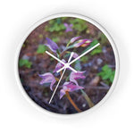 Wall Clock - Flower of Cephalanthera Rubra
