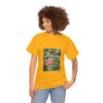 Unisex Heavy Cotton Tee - Poly Art - Flower of Lotus (Variant 1)