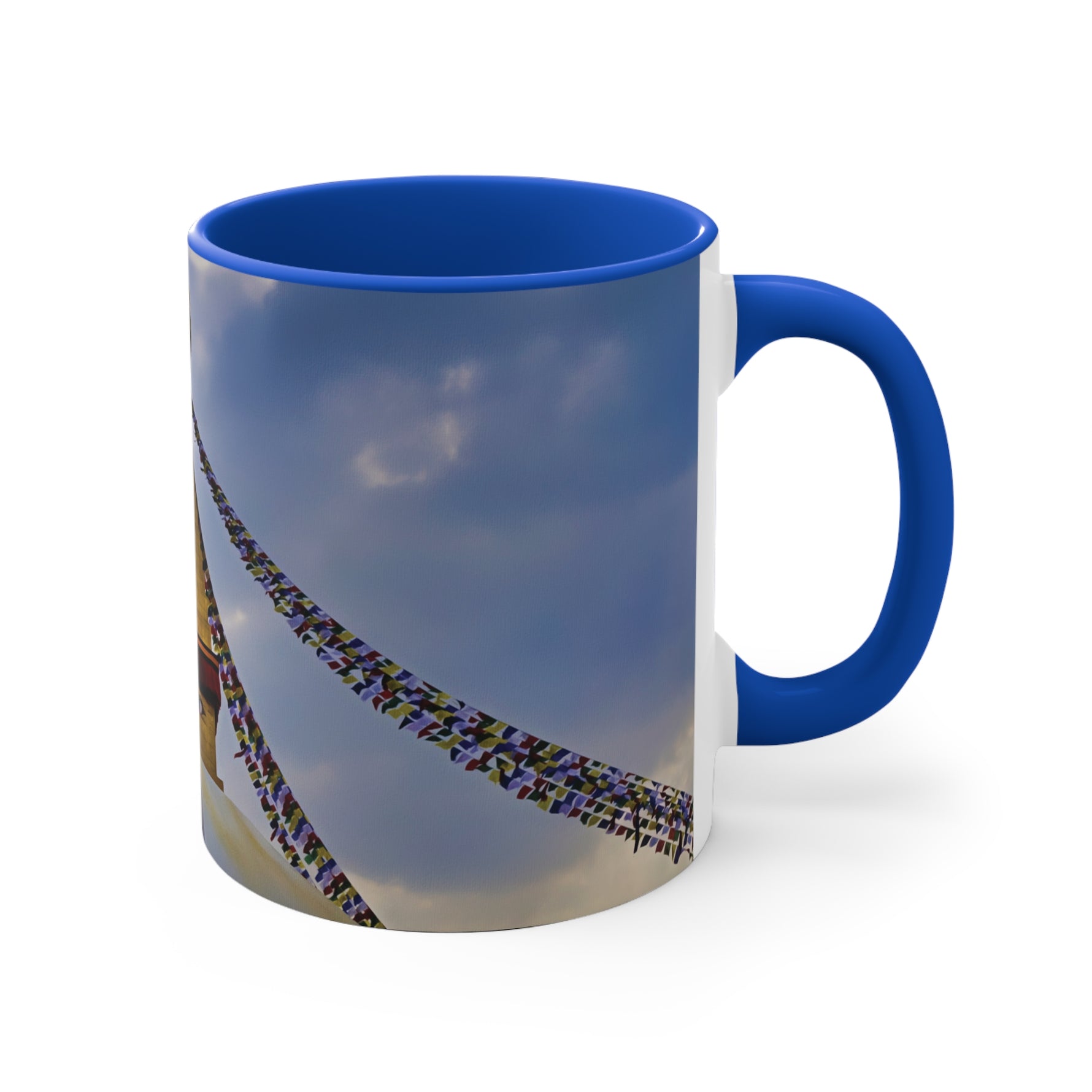 Mug 11oz - Nepal, Stupa with Buddha's Eyes (Variant 5)