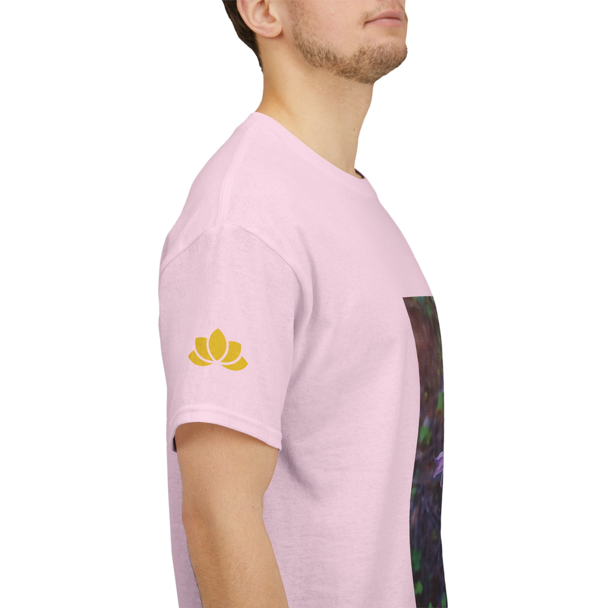 Unisex Heavy Cotton Tee - Flower of Cephalanthera Rubra