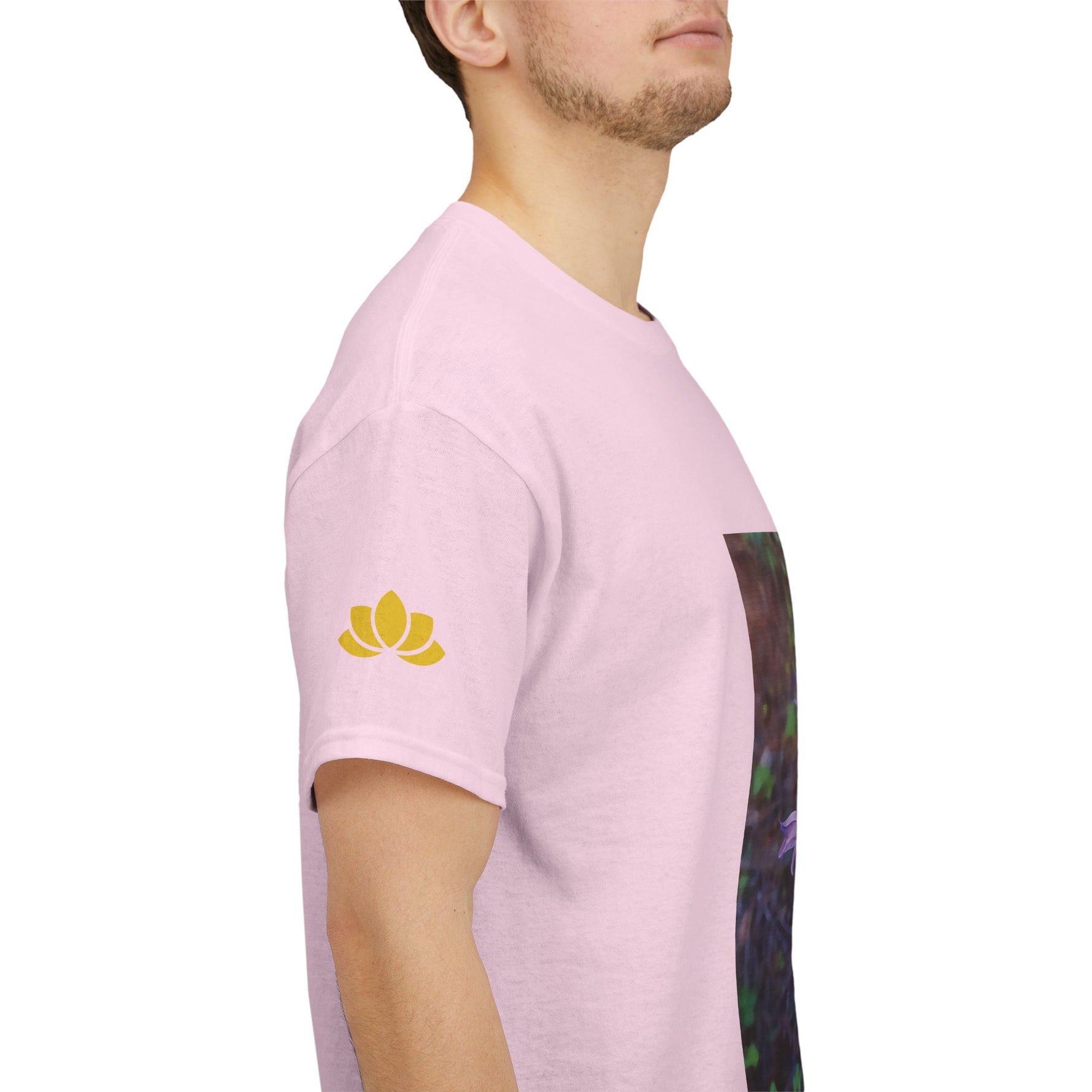 Unisex Heavy Cotton Tee - Flower of Cephalanthera Rubra