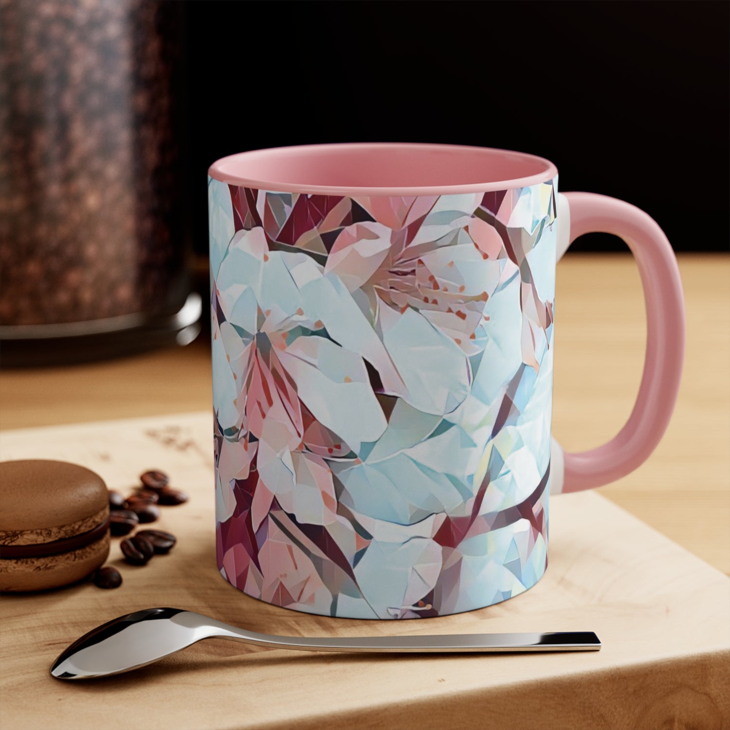 Mug 11oz - Poly Art - Apple's Tree Flower (Variant 4)