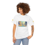 Unisex Heavy Cotton Tee - Poly Art - Forest (Variant 3)