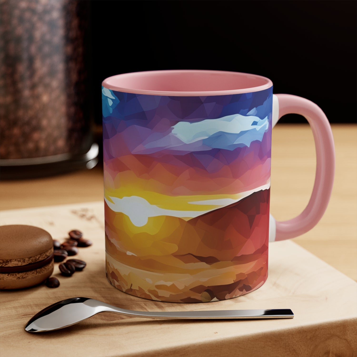 Mug 11oz - Poly Art - Tuscan Landscape (Variant 2)