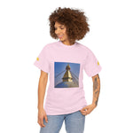 Unisex Heavy Cotton Tee - Nepal, Buddha's Eyes (Variant 6)