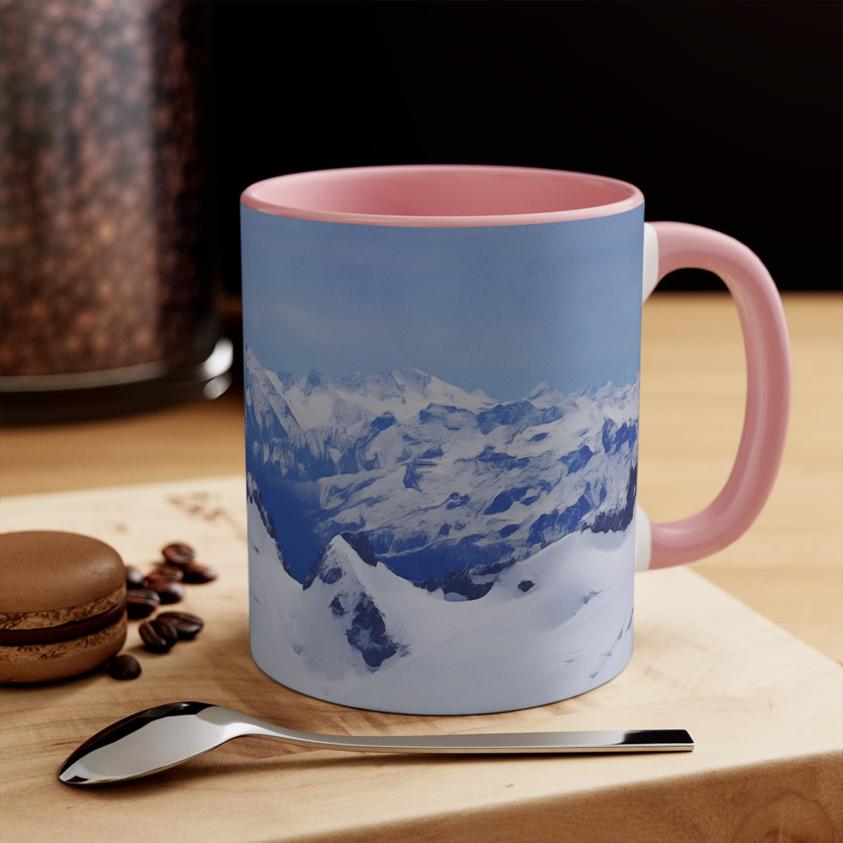 Mug 11oz - View from Mont Blanc, France (Variant 1)