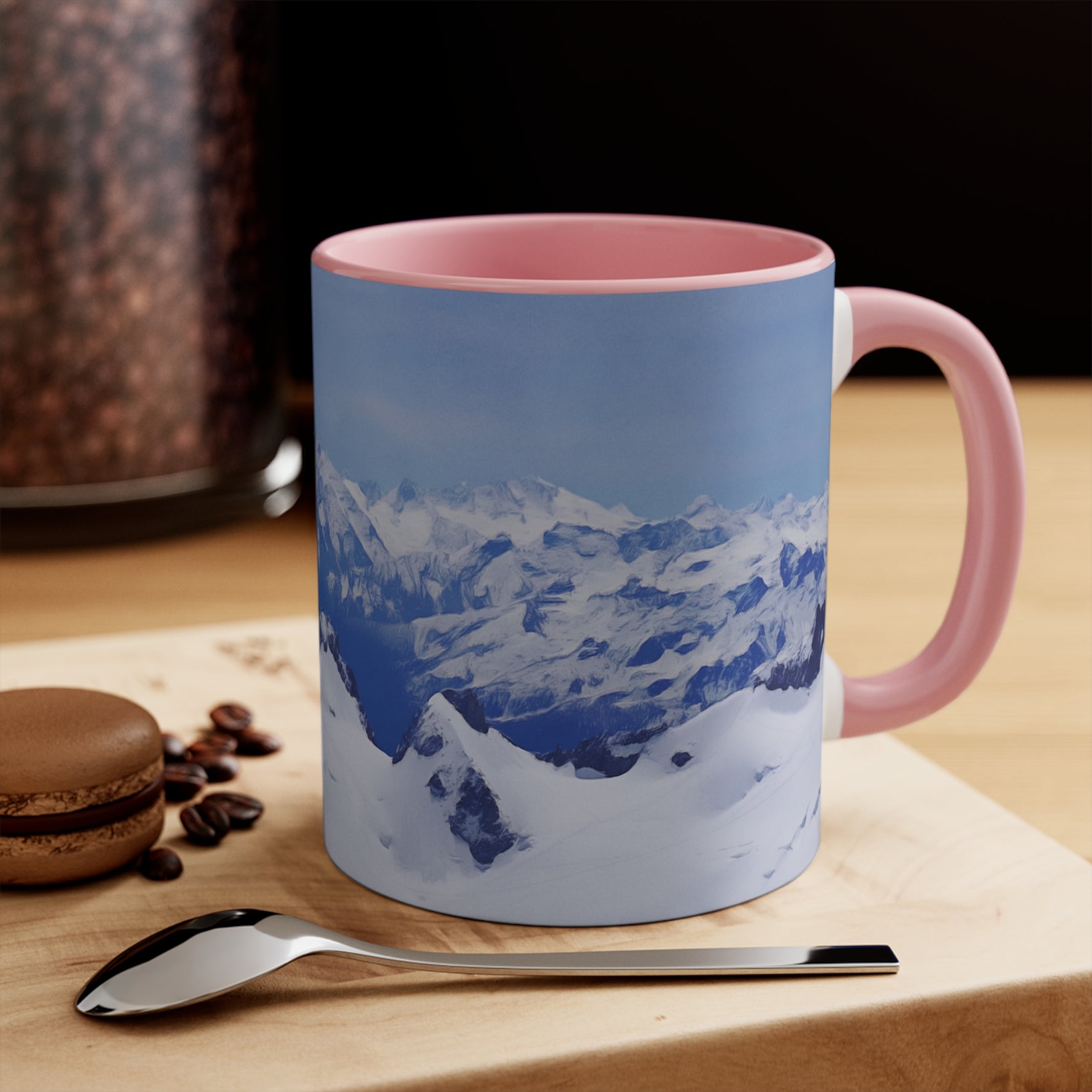 Mug 11oz - View from Mont Blanc, France (Variant 1)