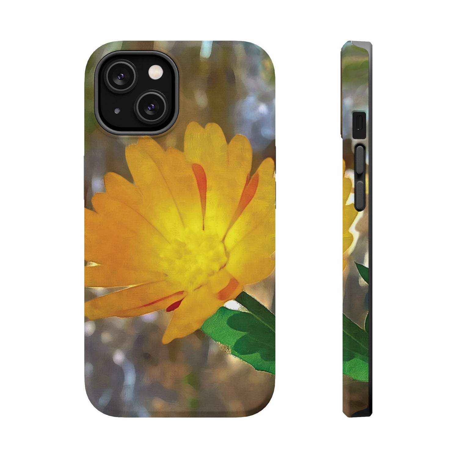 Magnetic Tough Phone Case - Flower of Calendula