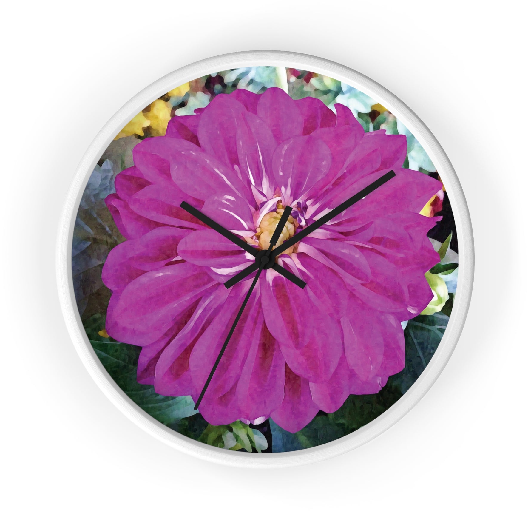 Wall Clock - Flower of Dahlia