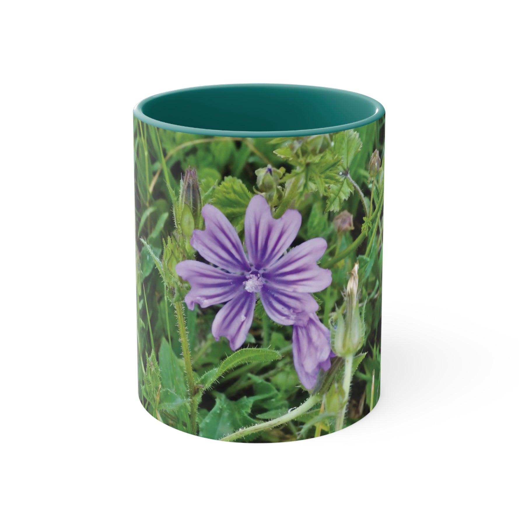 Mug 11oz - Flower of Malva Sylvestris