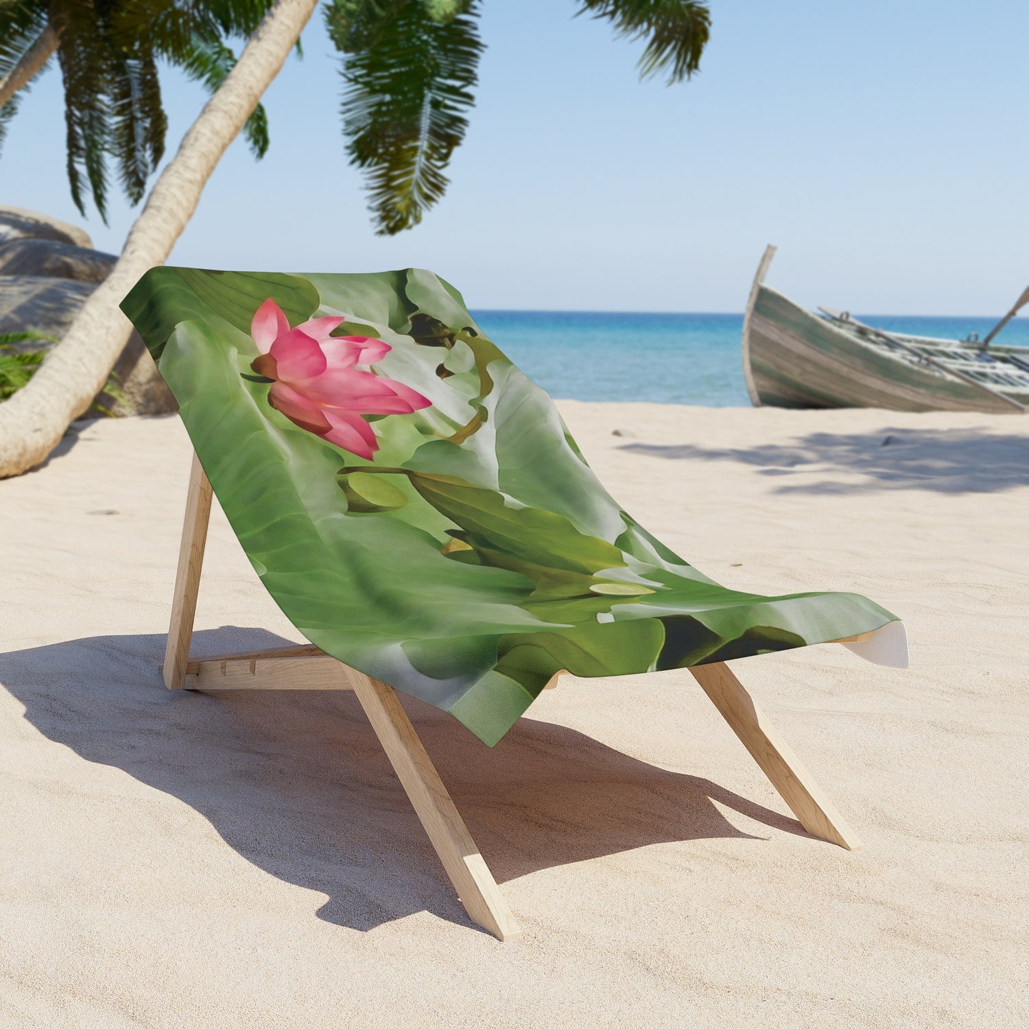Beach Towel – Flower of Lotus (Variant 1)
