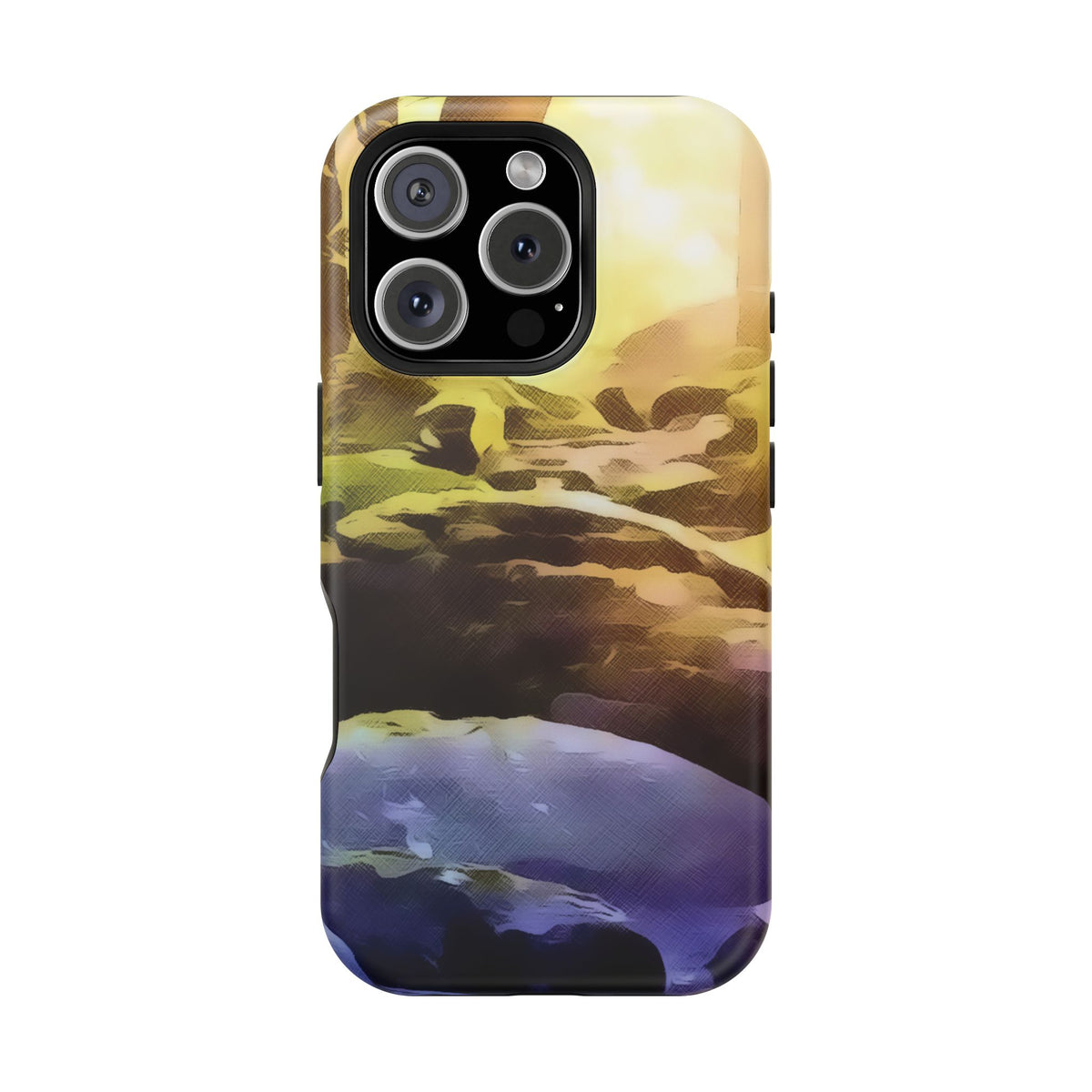Magnetic Tough Phone Case - Golden Reflections (Variant 2)