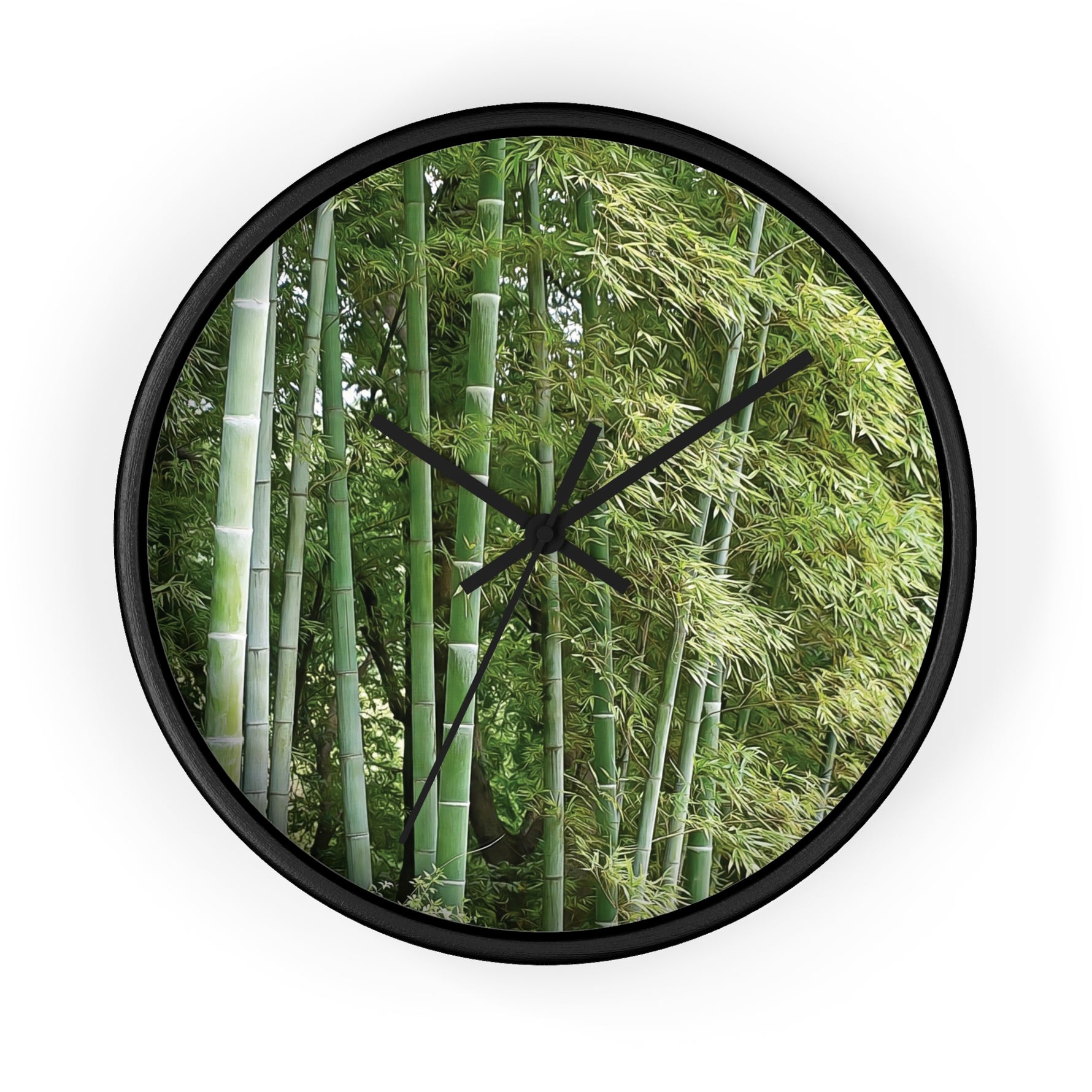 Wall Clock - Bamboo (Variant 1)