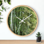 Wall Clock - Bamboo (Variant 1)