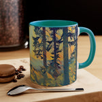 Mug 11oz - Poly Art - Forest Sunset (Variant 1)
