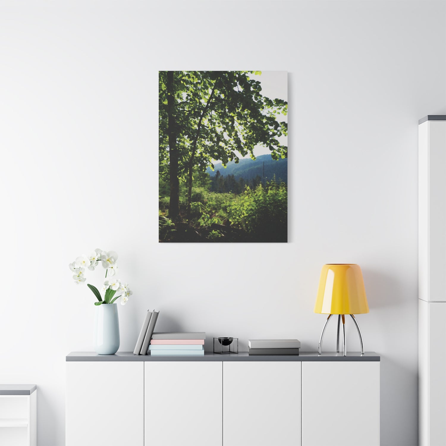 Stretched Matte Canvas - Forest