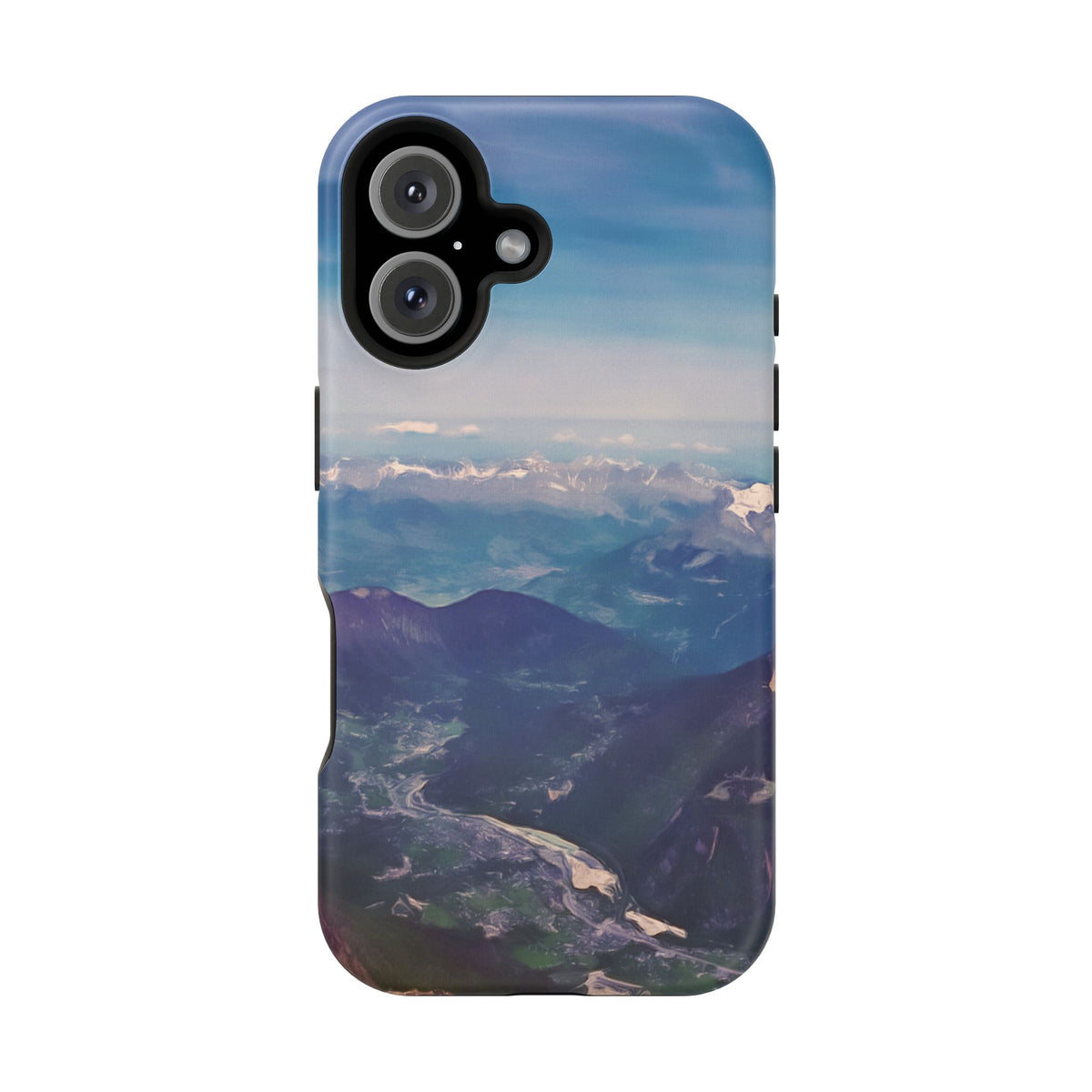 Magnetic Tough Phone Case - View from Mont Blanc (Variant 5)
