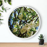 Wall Clock - Apples' Tree Flower