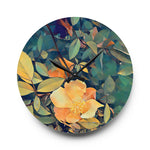 Acrylic Wall Clock - Poly Art - Flower of Rose (Variant 2)