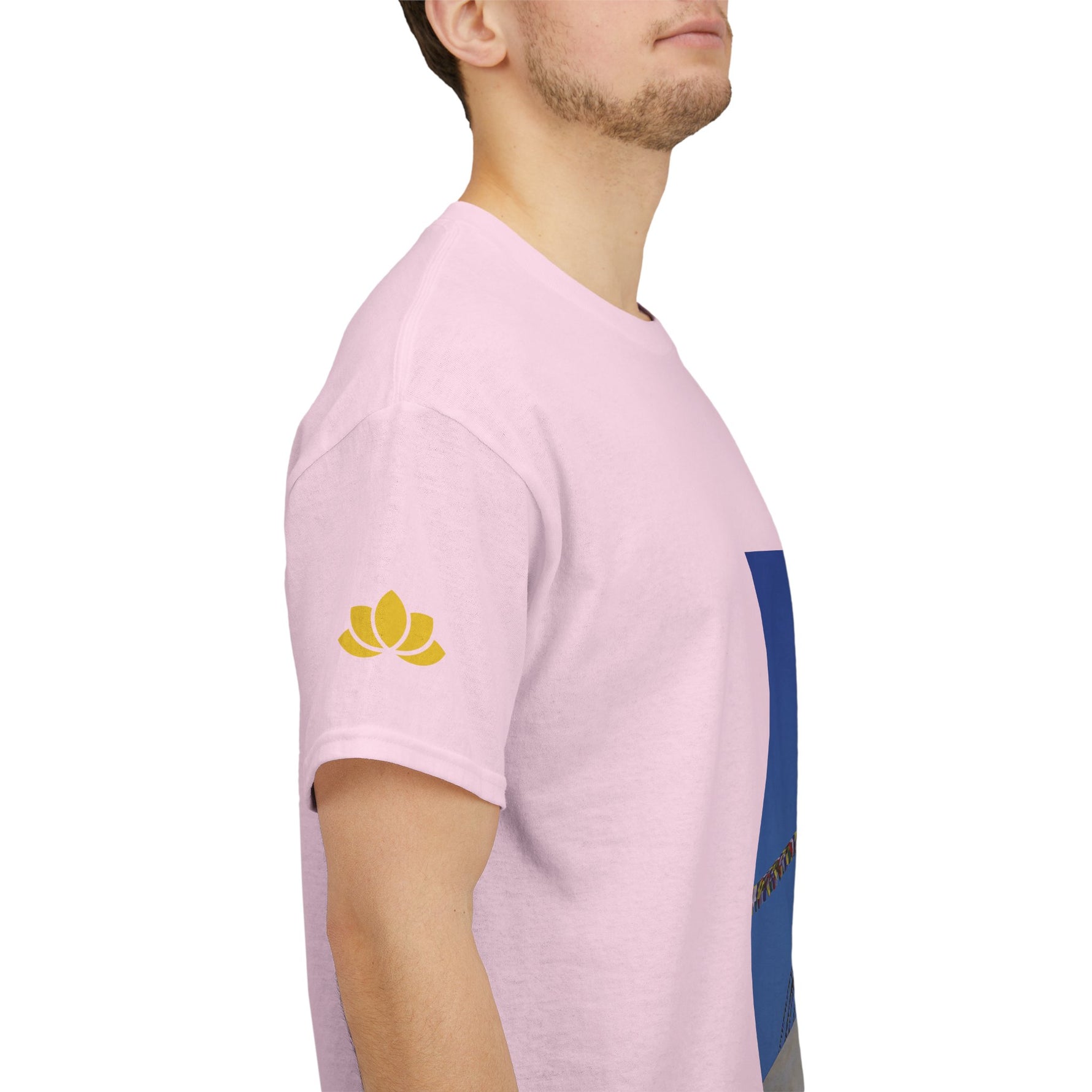 Unisex Heavy Cotton Tee - Nepal, Buddha's Eyes (Variant 1)