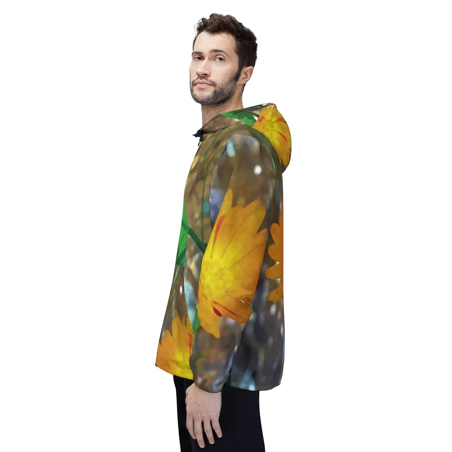 Windbreaker Jacket - Flower of Calendula