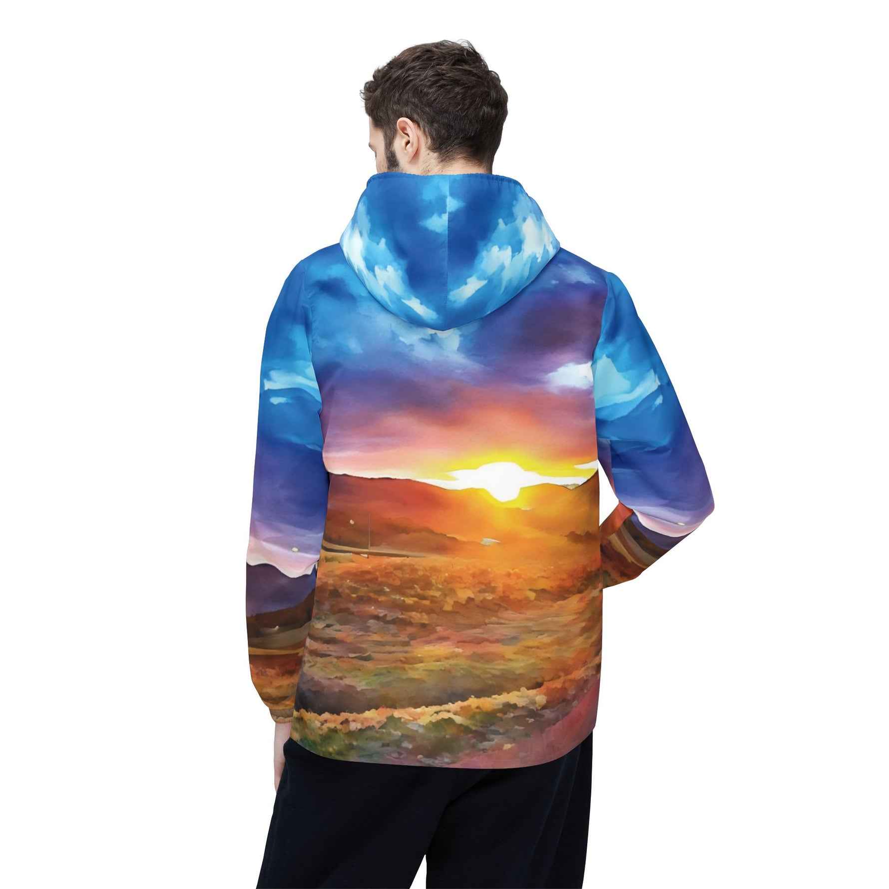 Windbreaker Jacket - Tuscan Landscape (Variant 2)