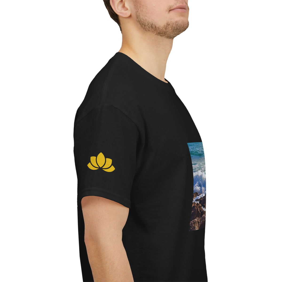 Unisex Heavy Cotton Tee - Sea (Variant 4)