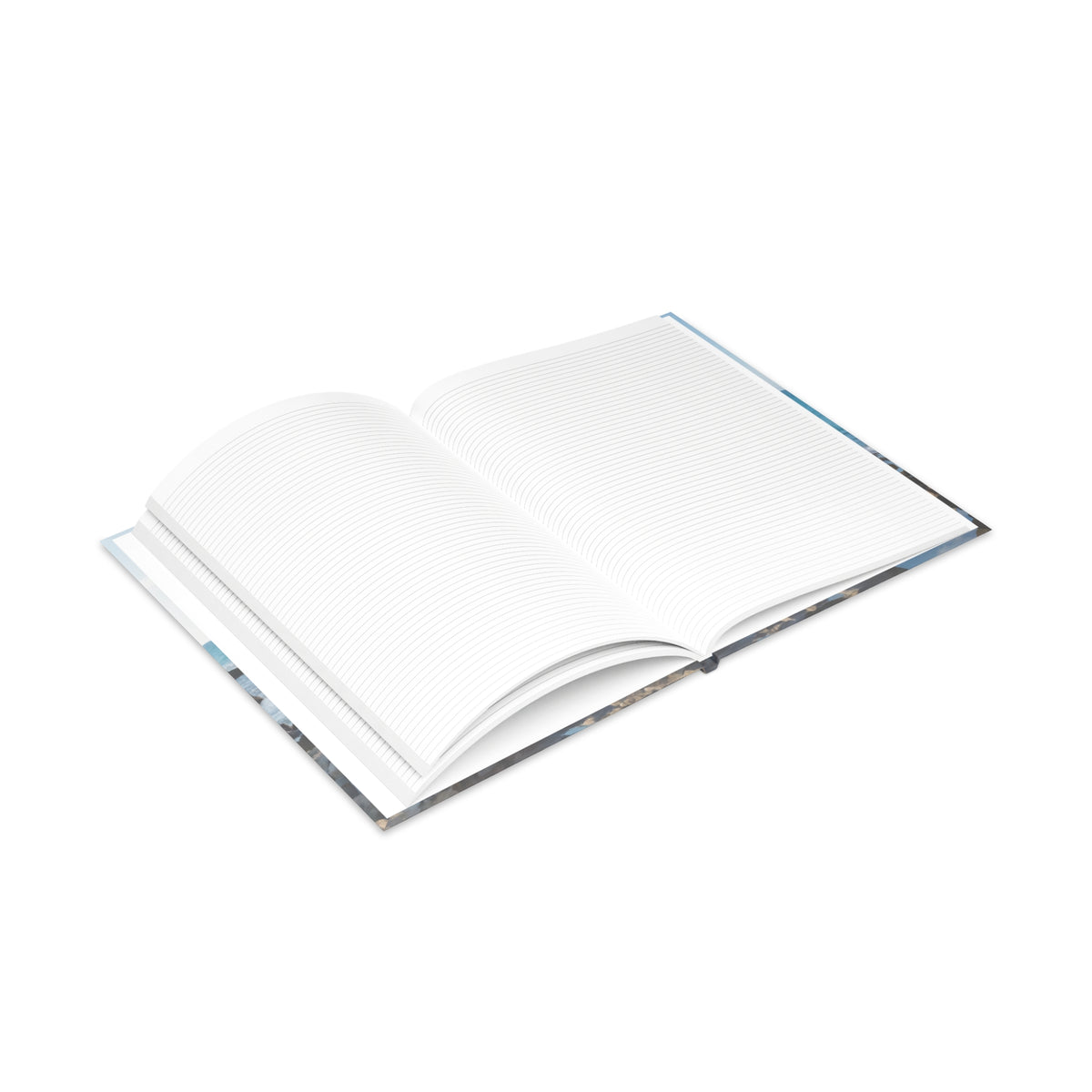 Hardcover Notebook with Puffy Covers - Sea Landscape (Variant 04)