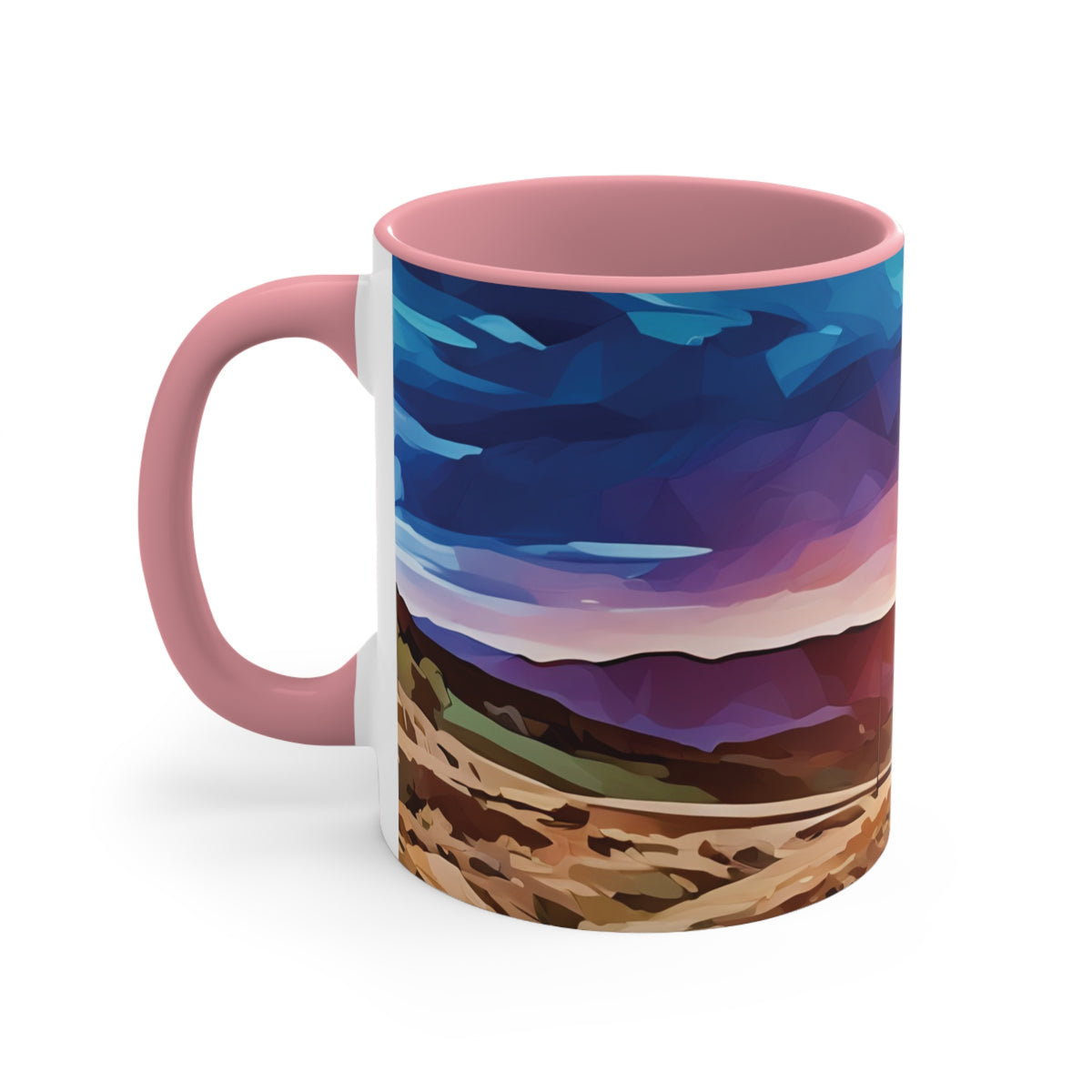 Mug 11oz - Poly Art - Tuscan Landscape (Variant 2)