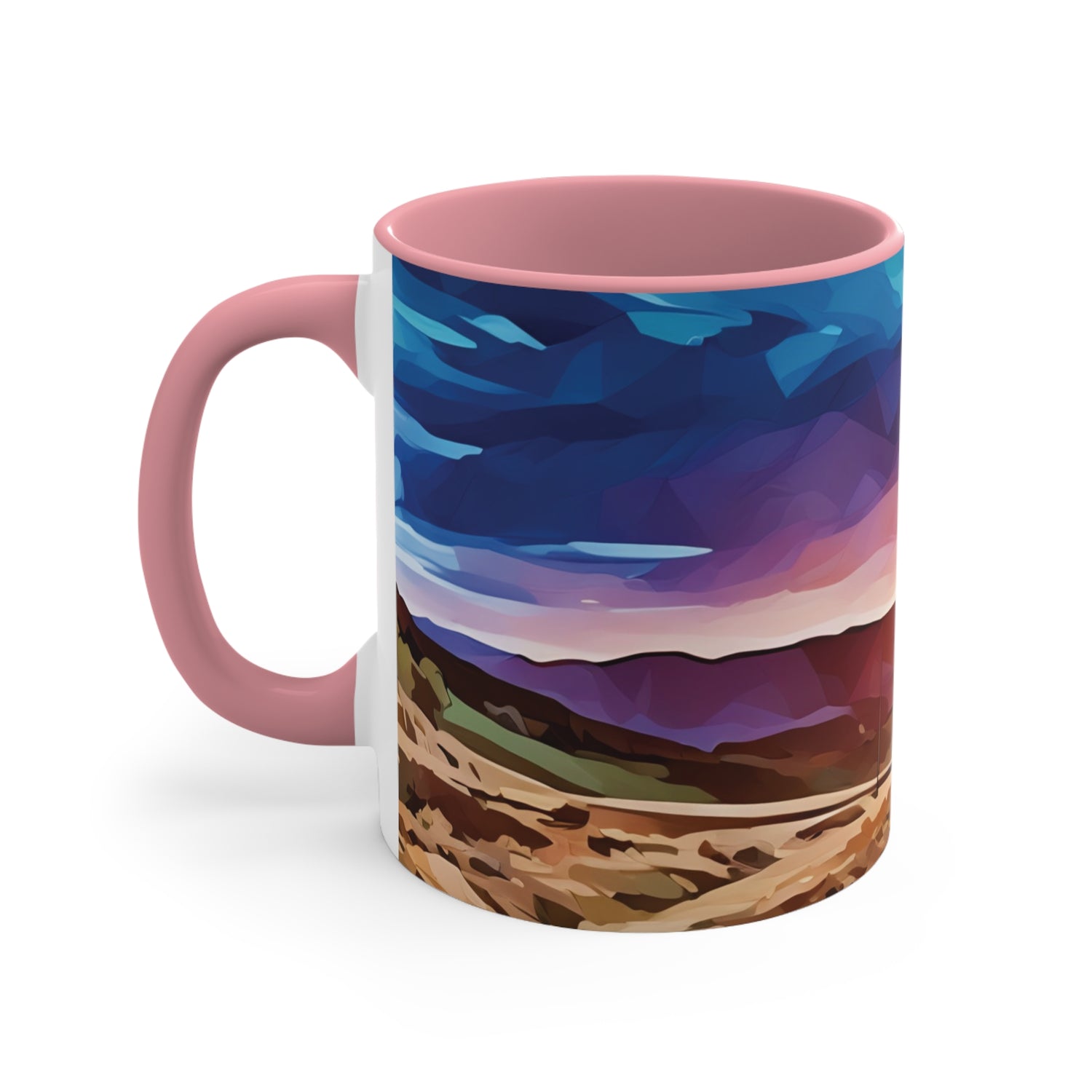 Mug 11oz - Poly Art - Tuscan Landscape (Variant 2)