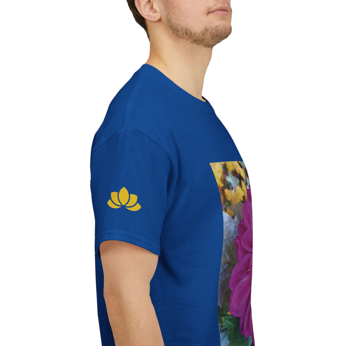 Unisex Heavy Cotton Tee - Flower of Dahlia