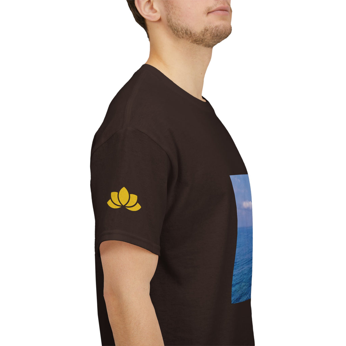 Unisex Heavy Cotton Tee - Sea (Variant 1)