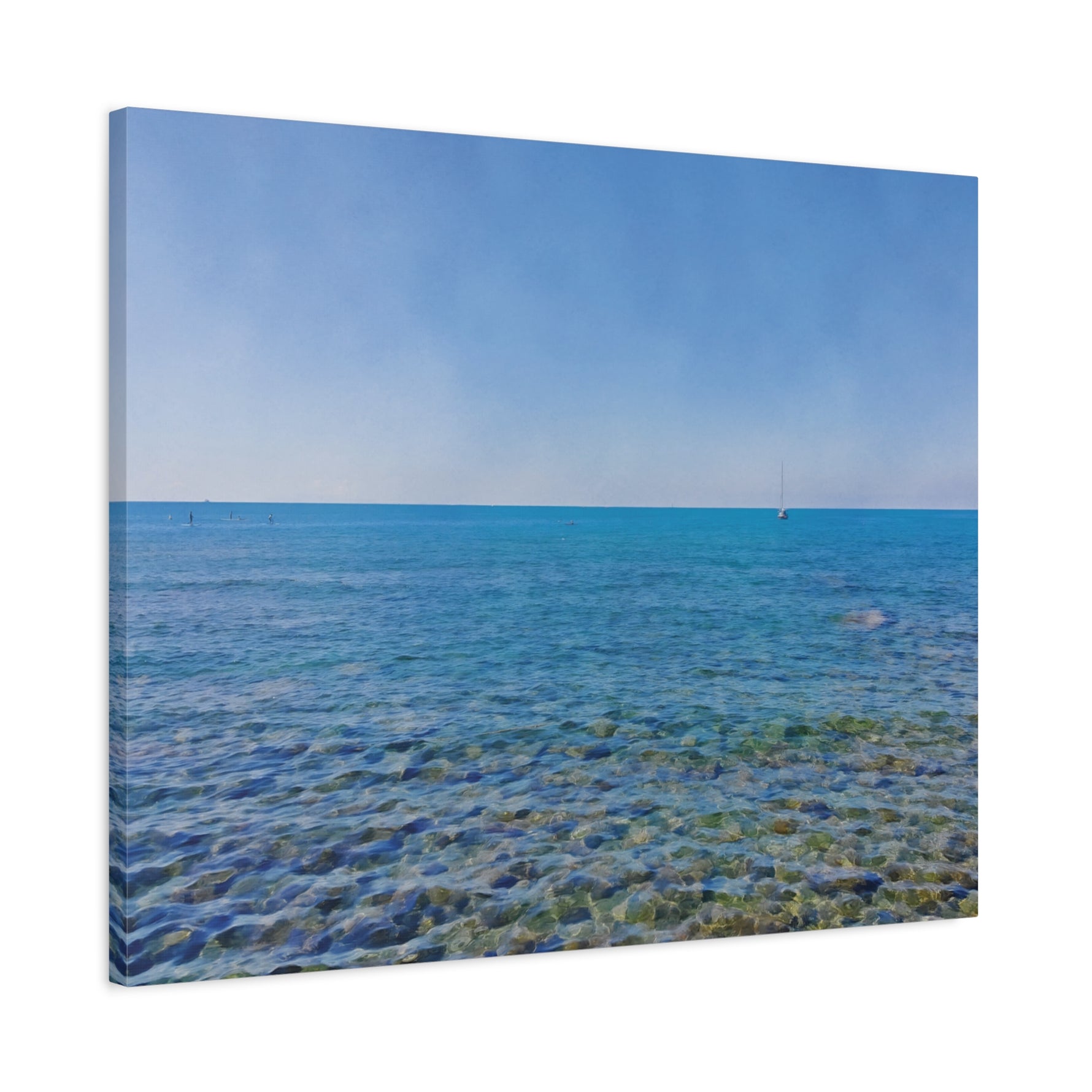Stretched Matte Canvas - Sea (Variant 03)
