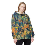 Windbreaker Jacket - Poly Art - Apple's Tree Flower (Variant 2)