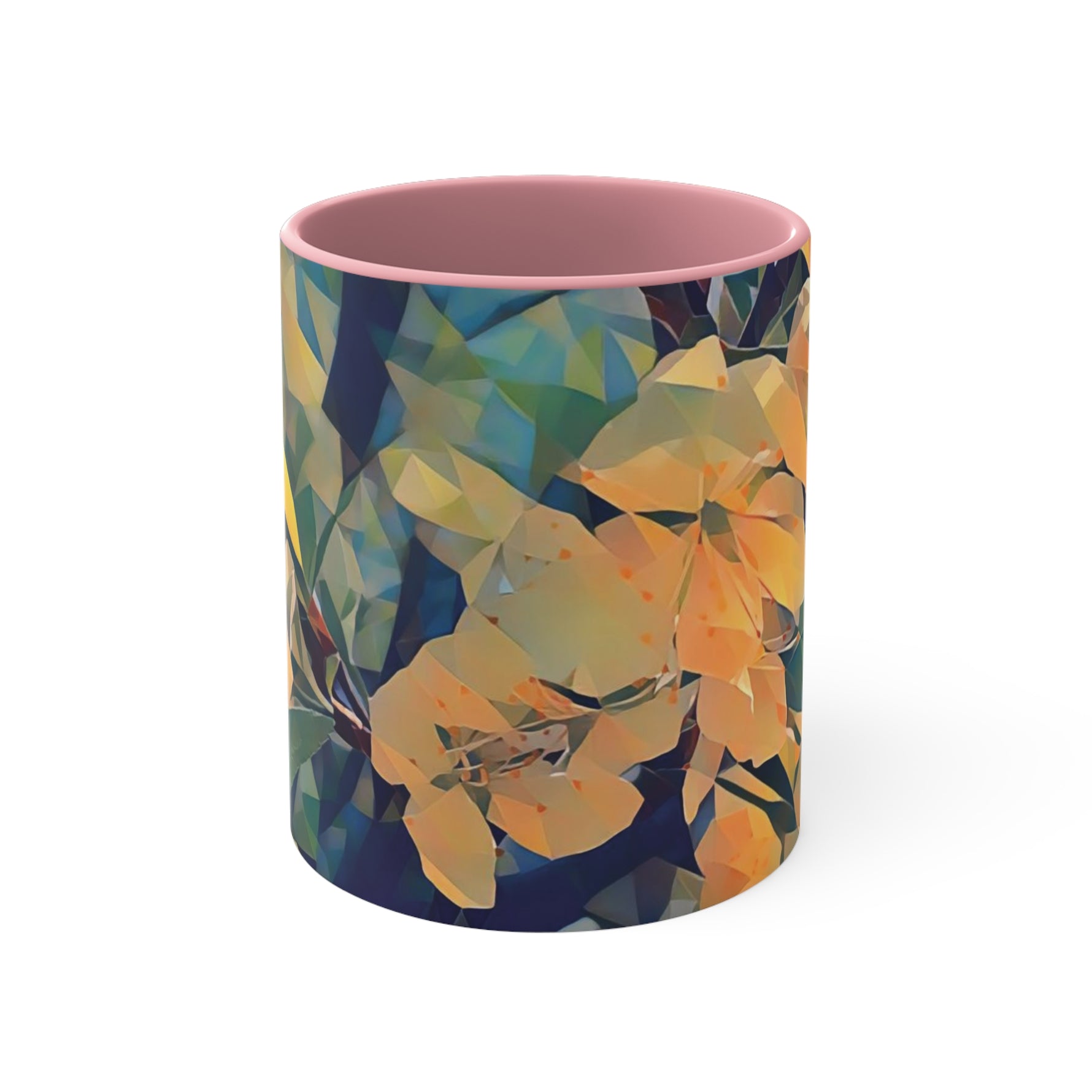 Mug 11oz - Poly Art - Apple's Tree Flower (Variant 2)